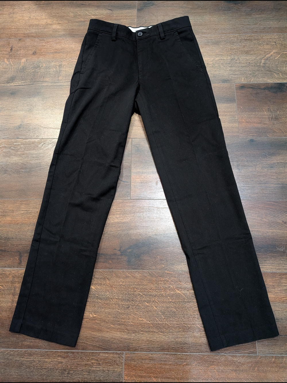 Dockers Men's Black Tapered Dress Pants - Classic Workwear